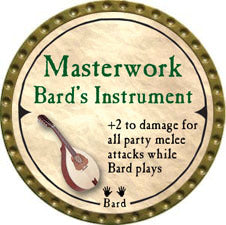 Masterwork Bard’s Instrument - 2007 (Gold) - C26