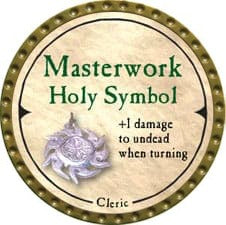 Masterwork Holy Symbol - 2007 (Gold)
