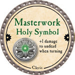 Masterwork Holy Symbol - 2013 (Platinum) - C37