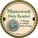 Masterwork Holy Symbol - 2013 (Gold)