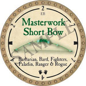 Masterwork Short Bow - 2020 (Gold) - C17