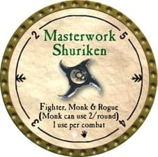 Masterwork Shuriken - 2009 (Gold) - C37