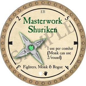 Masterwork Shuriken - 2020 (Gold)
