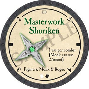 Masterwork Shuriken - 2020 (Onyx) - C37