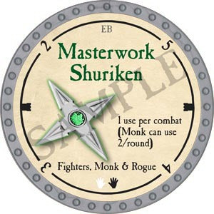 Masterwork Shuriken - 2020 (Platinum) - C17