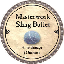Masterwork Sling Bullet - 2010 (Platinum) - C37