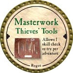 Masterwork Thieves' Tools - 2008 (Gold) - C37
