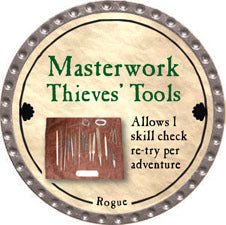 Masterwork Thieves’ Tools - 2011 (Platinum) - C37