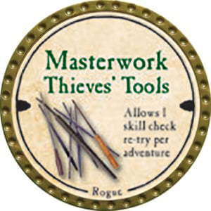 Masterwork Thieves’ Tools - 2014 (Gold)