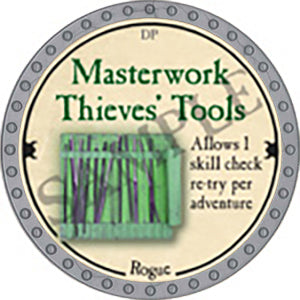 Masterwork Thieves' Tools - 2018 (Platinum)