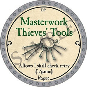 Masterwork Thieves' Tools - 2023 (Platinum)