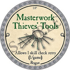Masterwork Thieves' Tools - 2023 (Platinum) - UC