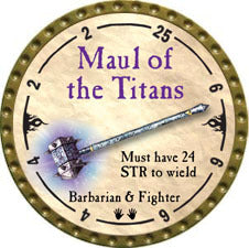Maul of the Titans - 2010 (Gold) - UR