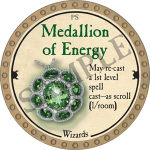 Medallion of Energy - 2018 (Gold) - C37