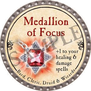 Medallion of Focus - 2016 (Platinum) - C10