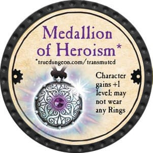 Medallion of Heroism - 2013 (Onyx) - C117