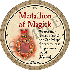 Medallion of Magick - 2021 (Gold)