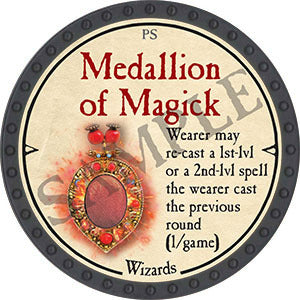 Medallion of Magick - 2021 (Onyx) - C26
