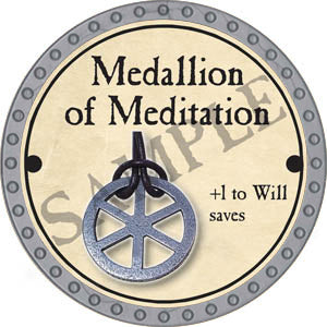 Medallion of Meditation - 2017 (Platinum)