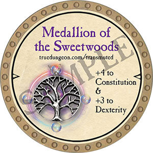 Medallion of the Sweetwoods - 2021 (Gold) - C89