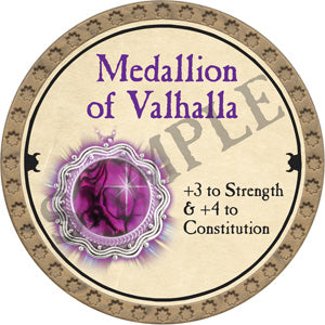 Medallion of Valhalla - 2018 (Gold)