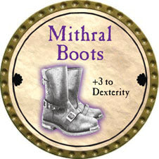 Mithral Boots - 2011 (Gold) - C117