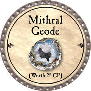 Mithral Geode - 2012 (Platinum) - C37