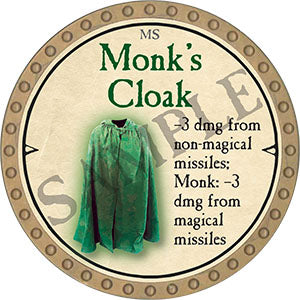 Monk's Cloak - 2021 (Gold) - C17