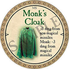 Monk's Cloak - 2021 (Gold) - C17