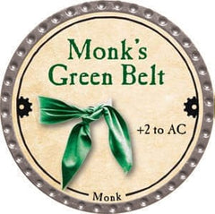 Monk's Green Belt - 2013 (Platinum) - UC