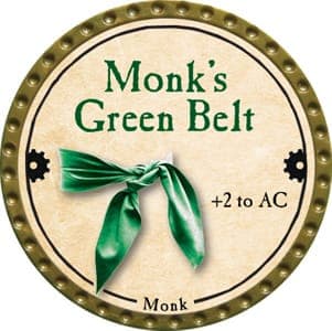 Monk’s Green Belt - 2013 (Gold)