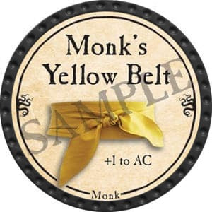 Monk’s Yellow Belt - 2016 (Onyx) - C26