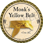 Monk’s Yellow Belt - 2016 (Gold)