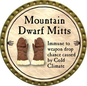Mountain Dwarf Mitts - 2012 (Gold)