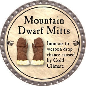 Mountain Dwarf Mitts - 2012 (Platinum)