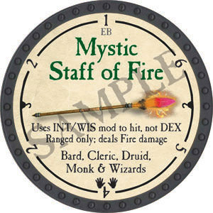Mystic Staff of Fire - 2022 (Onyx) - C37