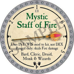 Mystic Staff of Fire - 2022 (Platinum) - UC