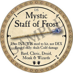 Mystic Staff of Frost - 2022 (Gold)