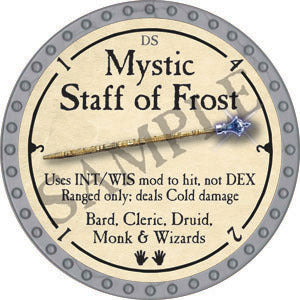 Mystic Staff of Frost - 2022 (Platinum) - C