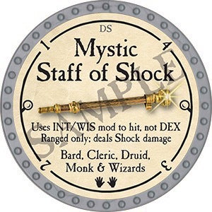 Mystic Staff of Shock - 2023 (Platinum)