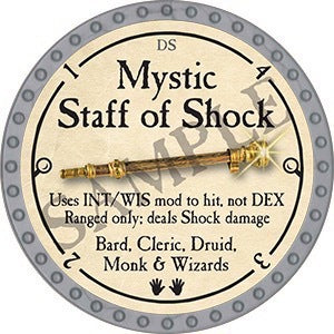 Mystic Staff of Shock - 2023 (Platinum) - C