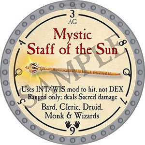 Mystic Staff of the Sun - 2023 (Platinum) - R