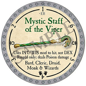 Mystic Staff of the Viper - 2024 (Platinum)