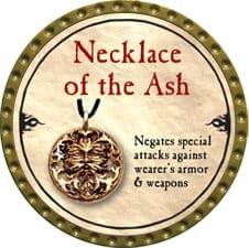 Necklace of the Ash - 2010 (Gold) - C74