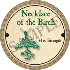 Necklace of the Birch - 2017 (Gold)