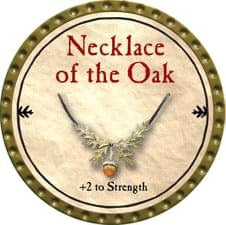 Necklace of the Oak - 2009 (Gold)