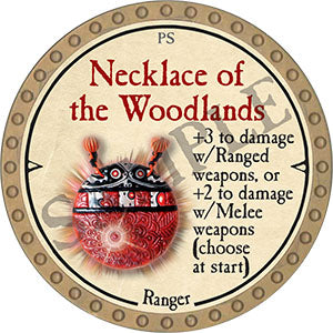 Necklace of the Woodlands - 2021 (Gold)