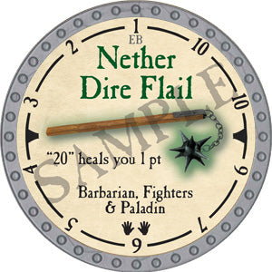 Nether Dire Flail - 2019 (Platinum)