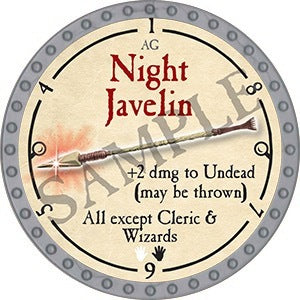 Night Javelin - 2023 (Platinum) - R