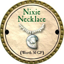 Nixie Necklace - 2011 (Gold) - UC